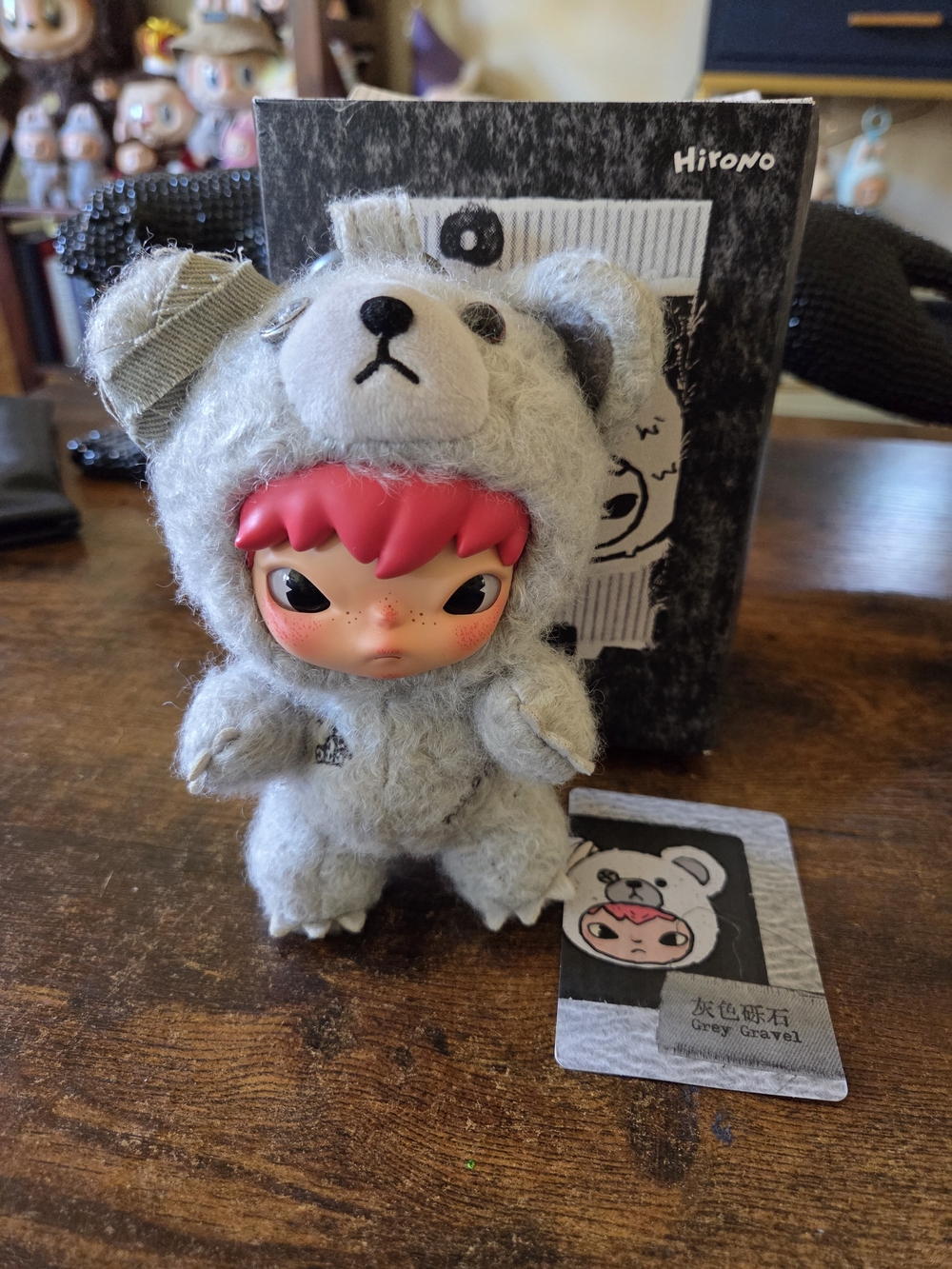 Hirono Grey Gravel Plush Road Journal